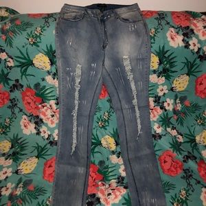 Distressed Jeans from Ashley Stewart Size 16 NWT